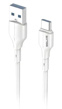 Beline Kabel USB-A - USB-C bílá / Kabel / 25 W / 1 m (BLNCWC01)