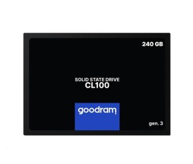 GOODRAM SSD CL100 Gen.3 240GB, SATA III, 2.5", (R:520/W:400MB/s) EDF_490217