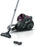 Bosch Series 2 BGC05AAA1 fialovo-šedá / Bezsáčkový vysavač / 700 W / rádius 9 m (BGC05AAA1)