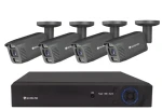 Securia Pro NVR4CHV8S-B černá / Kamerový systém / 4 kamery / 8 Mpx / IP / SONY (NVR4CHV8S-B)