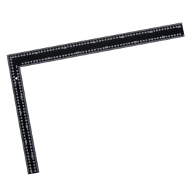 LEVIOR 14411 Úhelník černý, 600 x 400mm, ocel