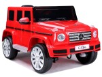 Mamido Dětské elektrické autíčko Mercedes G500 červené