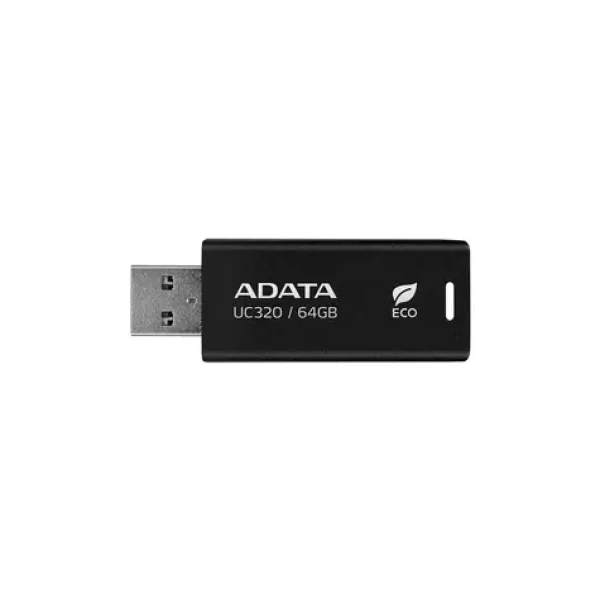 ADATA UC320 64GB Černá /Flash Disk/USB-A (UC320-64G-RBK/BK)