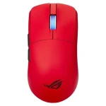 ASUS ROG Harpe II Ace červená / bezdrátová herní myš / optická / 42000 DPI / 5 tlačítek / 2.4 GHz / BT (90MP0490-BMUA20)