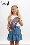 Ledvinka Baagl Snap Kuromi Grey