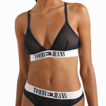 Dámská nevyztužená podprsenka Triangle UW0UW04569-C87 - Tommy Hilfiger L