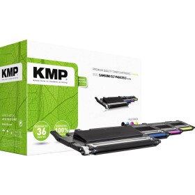 KMP náplň do tiskárny náhradní Samsung CLT-P406C, CLT-K406S, CLT-C406S, CLT-M406S, CLT-Y406S kompatibilní černá, purppurová, azurová, žlutá 1500 Seiten SA-T53V - KMP Samsung CLT-504 - kompatibilní