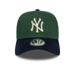 New Era Pánská kšiltovka New York Yankees MLB 9FORTY A-Frame Suede Visor