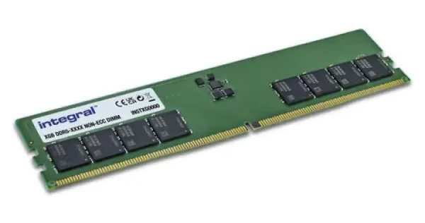 Integral 32GB DIMM zelená / Operační paměť / DDR5 / 4800 MHz (IN5T32GNHRBX)