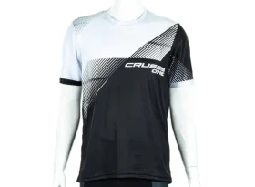 Crussis One pánské funkční tričko krátký rukáv černá/bílá vel. M