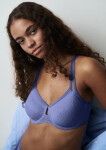 Dámská podprsenka Triumph Signature Sheer W01 EX Jacaranda fialová - TRIUMPH Jacaranda 70G