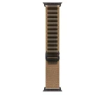 Apple Watch Alpine Loop 49mm Desert černý titan / Řemínek / Alpský tah / S (MKF34ZM/A)
