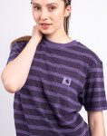 Tričko Carhartt WIP W' S/S Hanson Pocket T-Shirt Hanson W Stripe, Lokers garment dyed