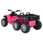 Mamido Dětská elektrická čtyřkolka Quad Sport TX ATV růžová