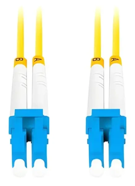 Lanberg optický patch kabel SM LC/UPC-LC/UPC žlutá / Optický patch kabel / Duplex / G657A1 / 5 m (FO-LULU-SD11-0050-YE)