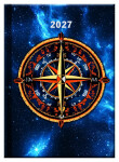 Praktik denní diář 2027 - KOMPAS (A6)