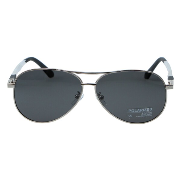 Unisex sluneční brýle Aviator Classic, stříbrné