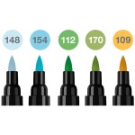 Popisovač Faber-Castell Pitt Artist Pen Dual Marker Animal sada 5 ks