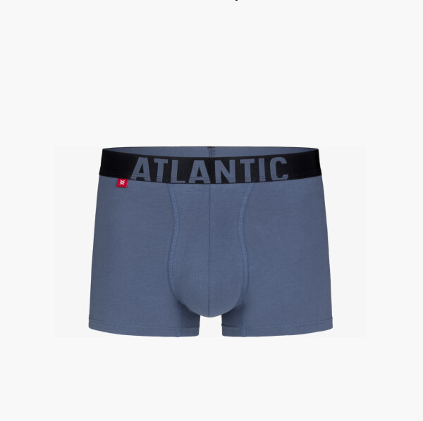 Pánské boxerky z Pima bavlny ATLANTIC - světle modré Velikost: XXL