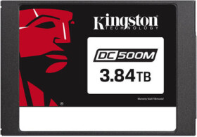 Kingston Enterprise DC500M 3.84TB SSD / 2.5 / SATA III / 3D TLC / RW: 555 520MBs / IOPS: 98K 75K / MTBF 2mh / 5y (SEDC500M/3840G)