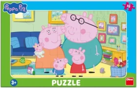 DINO Prasátko Peppa: V obývacím pokoji
