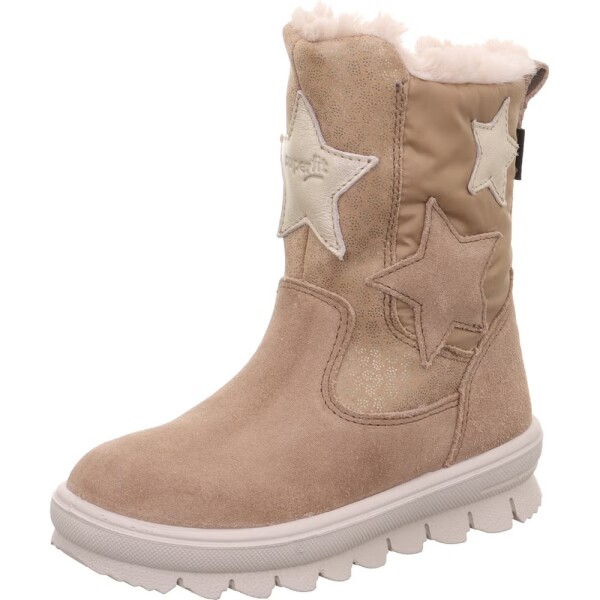 Dívčí zimní boty FLAVIA Brown/Gold GTX Superfit 1-000219-3000 - 28