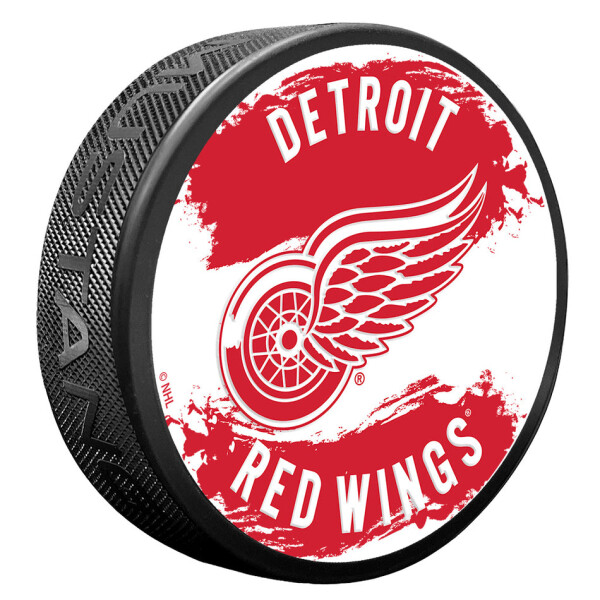 Mustang Puk Detroit Red Wings NHL Splash