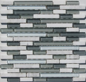 Mozaika 305x305x8mm, SHADES OF GREY CMOZ06L