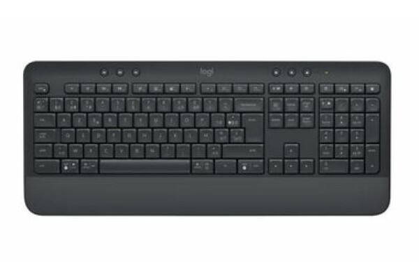 Logitech K650 šedá / Bezdrátová klávesnice / BT / USB / US Layout (920-010945)