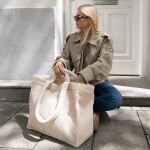 Taška přes rameno Reisenthel Softshopper Teddy sand