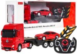 RASTAR Auto na dálkové ovládání R/C Mercedes Benz Actros Rastar 1:26 červené