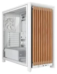 Corsair FRAME 4000D RS Wood bílá / Midi-Tower / E-ATX / bez zdroje / průhledná bočnice (CC-9011341-WW)