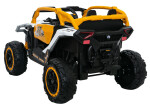 Mamido Elektrické autíčko Buggy M3 4x4 žluto-bílé