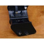 Kožené moto brašny S29, 33 28 17,5cm boční