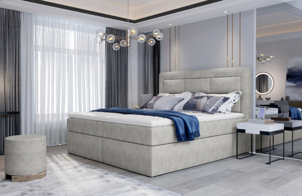Boxspring Vivre Rozměr: 140 x 200 cm, látka: Dora 21