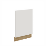 Dvířka na vestavnou myčku nádobí Aria ZM 570x446 Barva korpusu: Černá, Barva dvířek: WH - Crystal white AFM