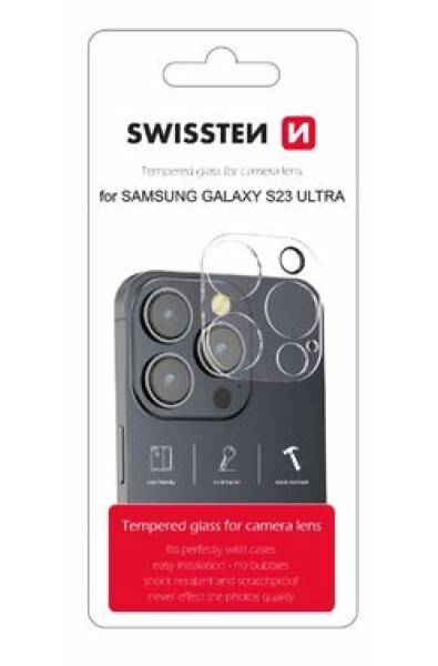 SWISSTEN Ochranné sklo čoček fotoaparátu pro SAMSUNG GALAXY S23 Ultra (94500205)