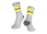 Force Stripe cyklistické ponožky šedá vel. 42-46