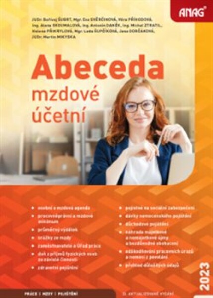 Abeceda mzdové účetní 2023