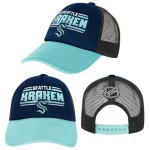 Outerstuff Dětská kšiltovka Seattle Kraken NHL Essentials Snapback Trucker
