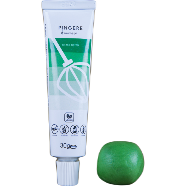 Gelová barva zelená 30g extra barvící - K2 - George Fondant Kft
