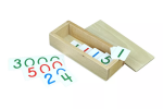 Moyo Montessori Moyo Montessori Malé papírové karty s čísly 1-9000