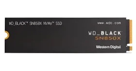 WD Black SN850X 1TB / M.2 SSD 2280 / NVMe PCIe 4.0 4x / TLC / čtení:7300MBs / zápis:6300MBs / 5y (WDBB9G0010BNC-WRSN)
