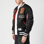 New Era Pánská bunda San Francisco Giants MLB Alpha Industries MA-1 Bomberjacke Velikost: 2XL