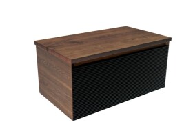 Koupelnová skříňka s krycí deskou Naturel Monza 79x30x45 cm ořech mat MONZA80BN MONZA80BN