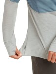 ICEBREAKER Mens Mer 200 Real Des LS Zip H FLBLUE (vzorek) velikost: M
