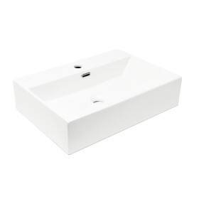 Umyvadlo SAT Cube Way 60x42 cm otvor pro baterii uprostřed SATCW6042 SATCW6042