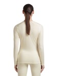 ICEBREAKER Wmns Merino 200 Oasis LS Crewe Sunrise Summit, Undyed velikost: S