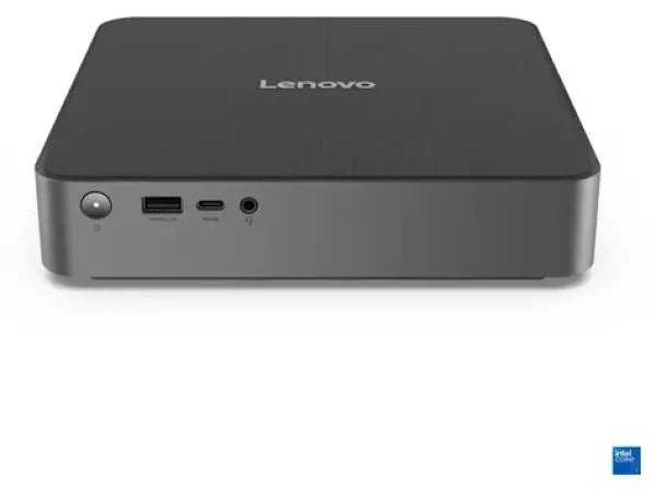 Lenovo IdeaCentre Mini 01IRH10R šedá / Mini PC / Intel Core 7 240H / 32GB / 1TB SSD / Intel Graphics / W11P (91B2005HMK)