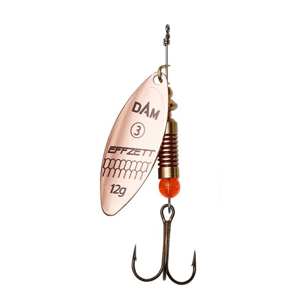 DAM Třpytka Effzett Predator Spinner Copper - 3g vel.0,DAM Třpytka Effzett Predator Spinner Copper - 3g vel.0